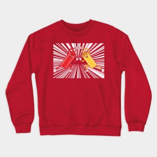 Ketchup and Mustard Fused Crewneck Sweatshirt